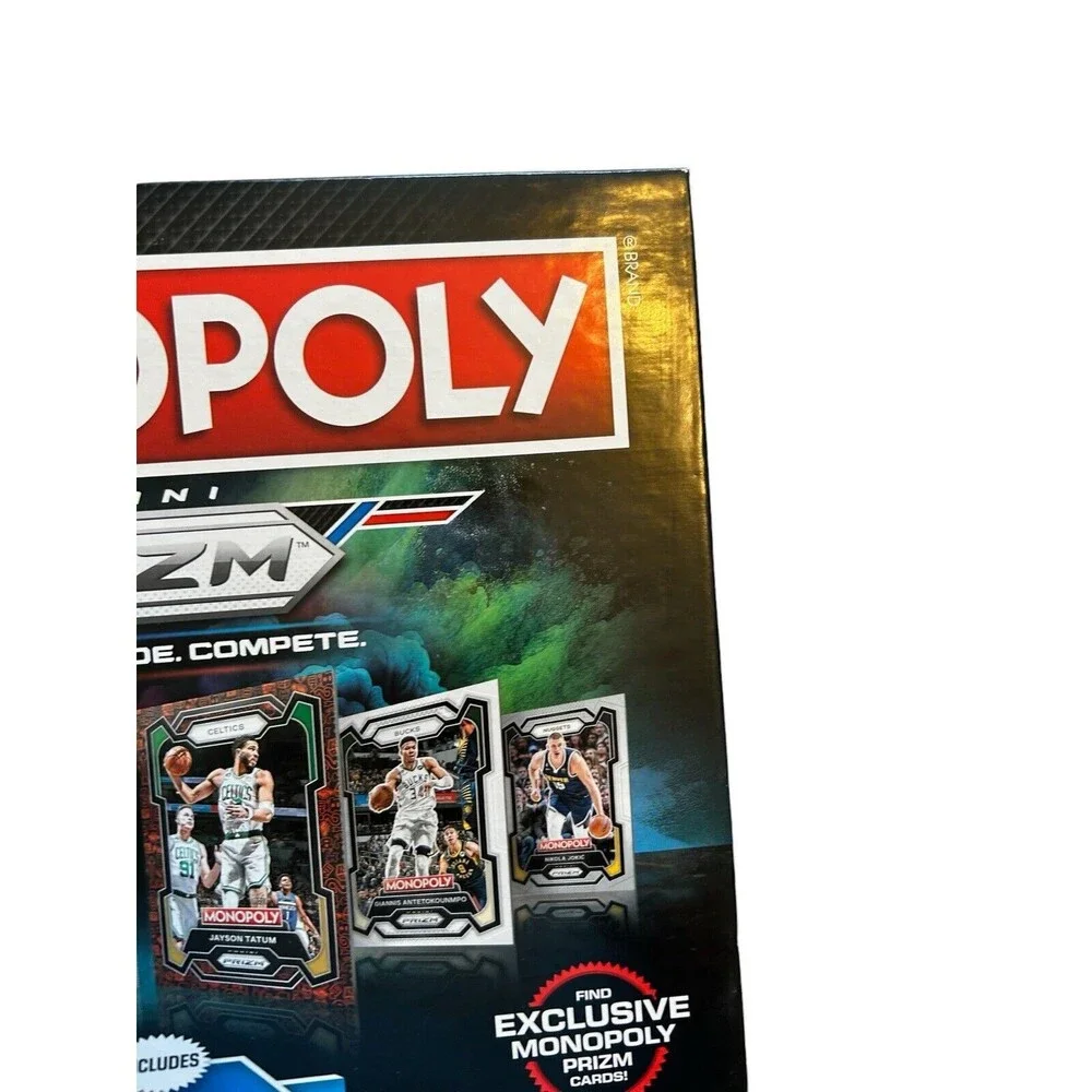 2023-24 PANINI PRIZM MONOPOLY NBA BASKETBALL 2ND EDITION BOARD GAME SEALED BOX